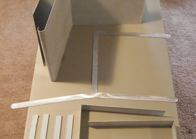Series Two Chair: Water Jet Cut Parts